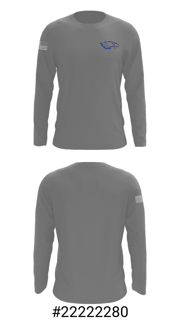 Long Sleeve Performance Shirt, Paris High School Golf, Golf, Teamtime, Team time, sublimation, custom sports apparel, team uniforms, spirit wear, spiritwear, sports uniforms, custom shirts, team store, custom team store, fundraiser sports, apparel fundraiser