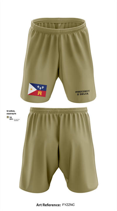 Precinct 2 Delta 41159276 Athletic Shorts With Pockets - 4