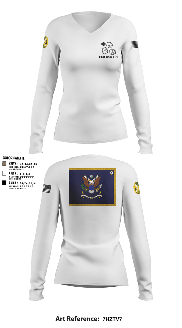 Women's Long Sleeve Vneck Shirt, , Army, Teamtime, Team time, sublimation, custom sports apparel, team uniforms, spirit wear, spiritwear, sports uniforms, custom shirts, team store, custom team store, fundraiser sports, apparel fundraiser