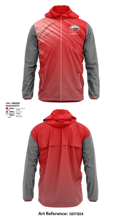 Cape Henry Collegiate Upper School Wrestling 8032098 Windbreaker - 1