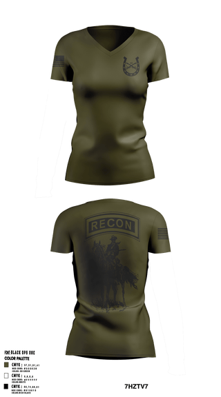 Women's Short Sleeve Vneck Shirt, , National Guard, Teamtime, Team time, sublimation, custom sports apparel, team uniforms, spirit wear, spiritwear, sports uniforms, custom shirts, team store, custom team store, fundraiser sports, apparel fundraiser