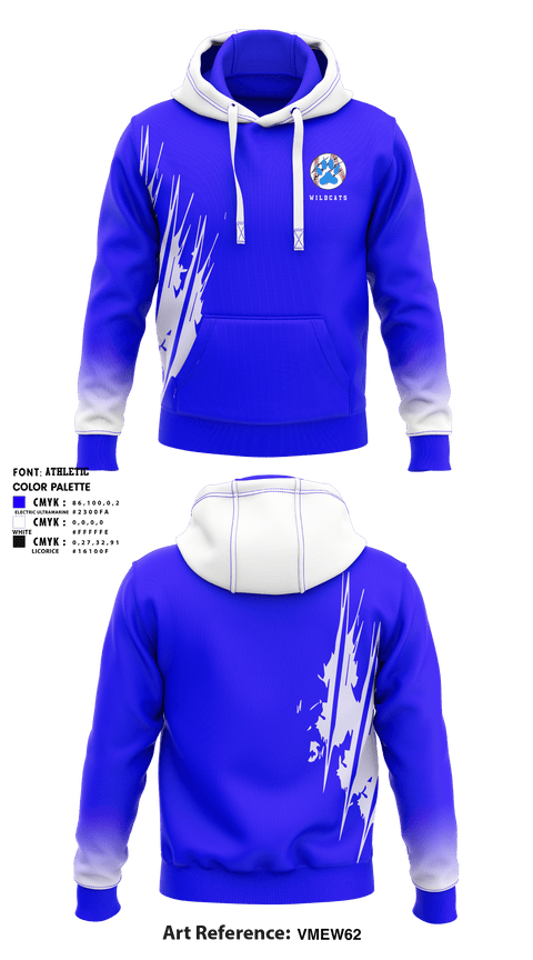 Hoodie, Wildcats, Baseball, Teamtime, Team time, sublimation, custom sports apparel, team uniforms, spirit wear, spiritwear, sports uniforms, custom shirts, team store, custom team store, fundraiser sports, apparel fundraiser