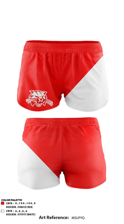 William Henry Harrison High School Cheer 60783078 Track Shorts - 1