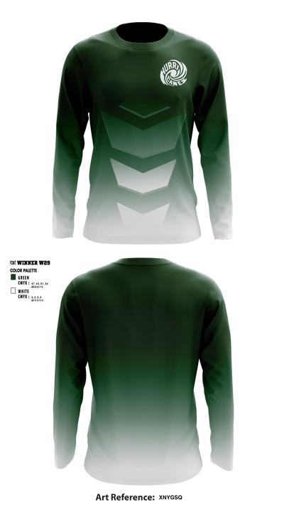 Westhampton Beach High School Cross Country 65418233 Long Sleeve Performance Shirt - 1