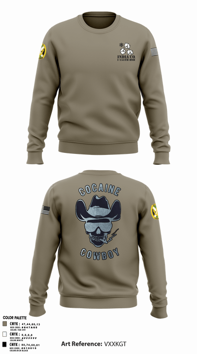 India Co 88933123 Crew Neck Sweatshirt - 1