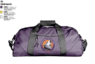 Duffle Bag, Downtown College Prep - El Primero High School, Spirit Store, Teamtime, Team time, sublimation, custom sports apparel, team uniforms, spirit wear, spiritwear, sports uniforms, custom shirts, team store, custom team store, fundraiser sports, apparel fundraiser