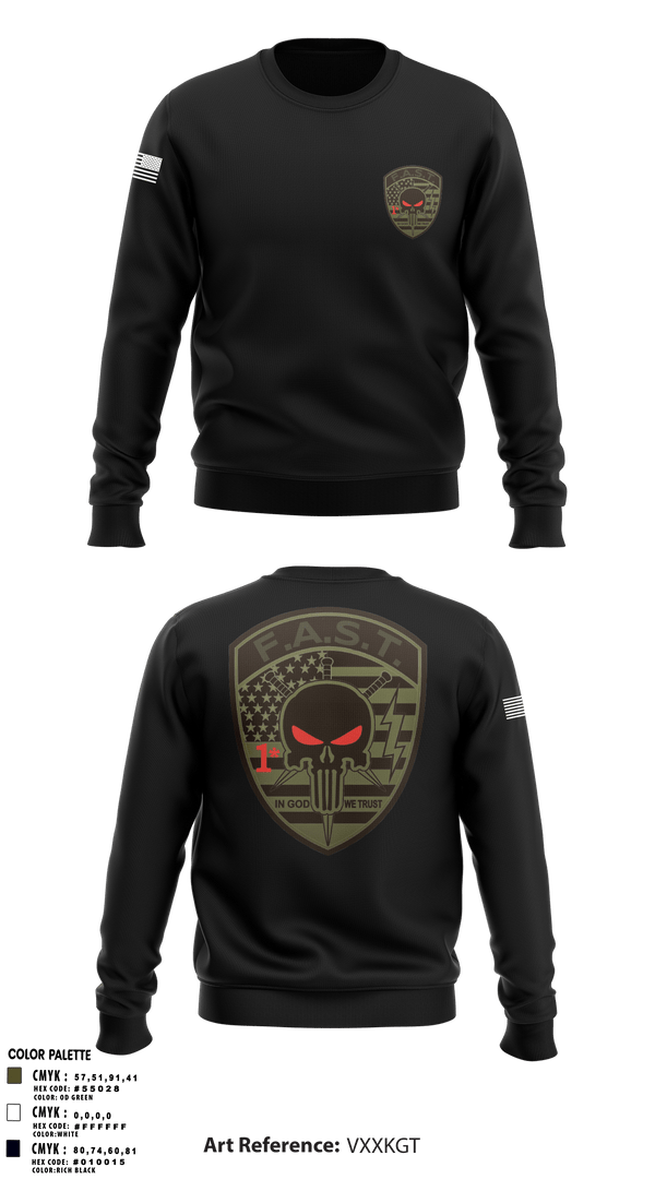 Crew Neck Sweatshirt, , Police, Teamtime, Team time, sublimation, custom sports apparel, team uniforms, spirit wear, spiritwear, sports uniforms, custom shirts, team store, custom team store, fundraiser sports, apparel fundraiser