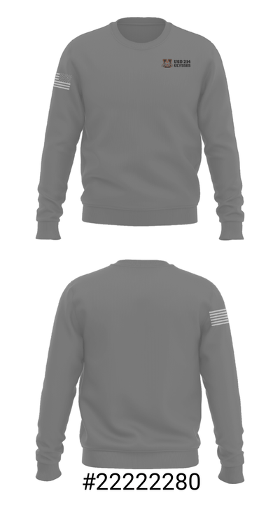 Kepley Middle School Cross Country 98029034 Crew Neck Sweatshirt - 11