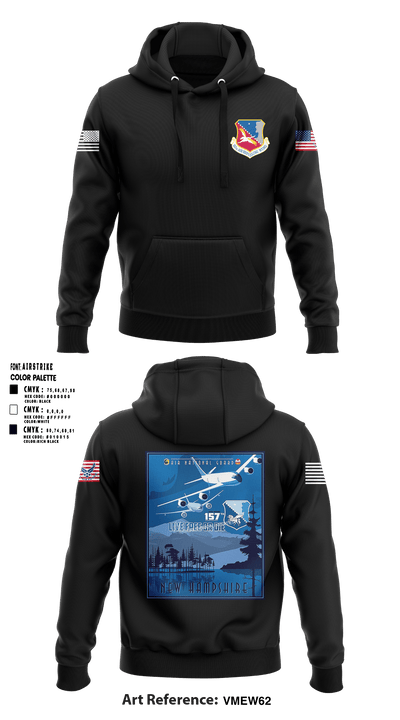 157th Air Refueling Wing 27626920 Hoodie - 1