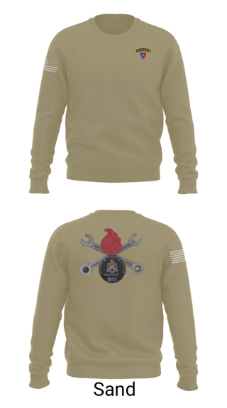 Crew Neck Sweatshirt, , National Guard, Teamtime, Team time, sublimation, custom sports apparel, team uniforms, spirit wear, spiritwear, sports uniforms, custom shirts, team store, custom team store, fundraiser sports, apparel fundraiser