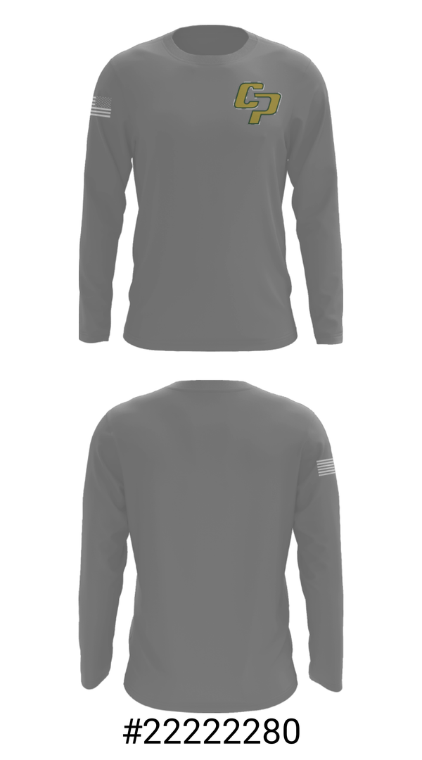 Long Sleeve Performance Shirt, Comstock Park High School Golf, Golf, Teamtime, Team time, sublimation, custom sports apparel, team uniforms, spirit wear, spiritwear, sports uniforms, custom shirts, team store, custom team store, fundraiser sports, apparel fundraiser