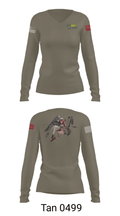 T.B.A 73361652 Women's Long Sleeve V-neck Shirt - 40