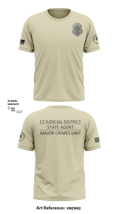 District 13 TF 92193766 Short Sleeve Performance Shirt - 1