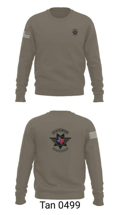 Statewide Protective Services 12538999 Crew Neck Sweatshirt - 11