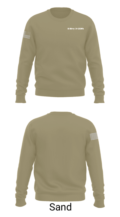 B Btry 3-133FA 40436737 Crew Neck Sweatshirt - 12
