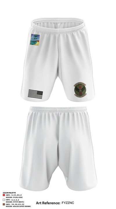 C CO 3-25 Dustoff 93146032 Athletic Shorts With Pockets - 50