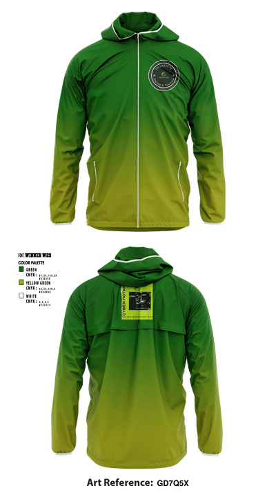 Cyber Notary 71762089 Windbreaker - 1