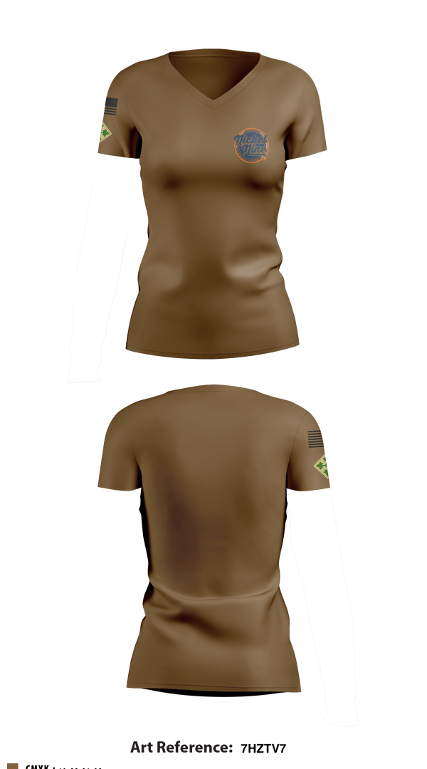 Women's Short Sleeve Vneck Shirt, , Army, Teamtime, Team time, sublimation, custom sports apparel, team uniforms, spirit wear, spiritwear, sports uniforms, custom shirts, team store, custom team store, fundraiser sports, apparel fundraiser
