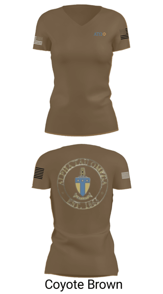 Women's Short Sleeve Vneck Shirt, , Army, Teamtime, Team time, sublimation, custom sports apparel, team uniforms, spirit wear, spiritwear, sports uniforms, custom shirts, team store, custom team store, fundraiser sports, apparel fundraiser