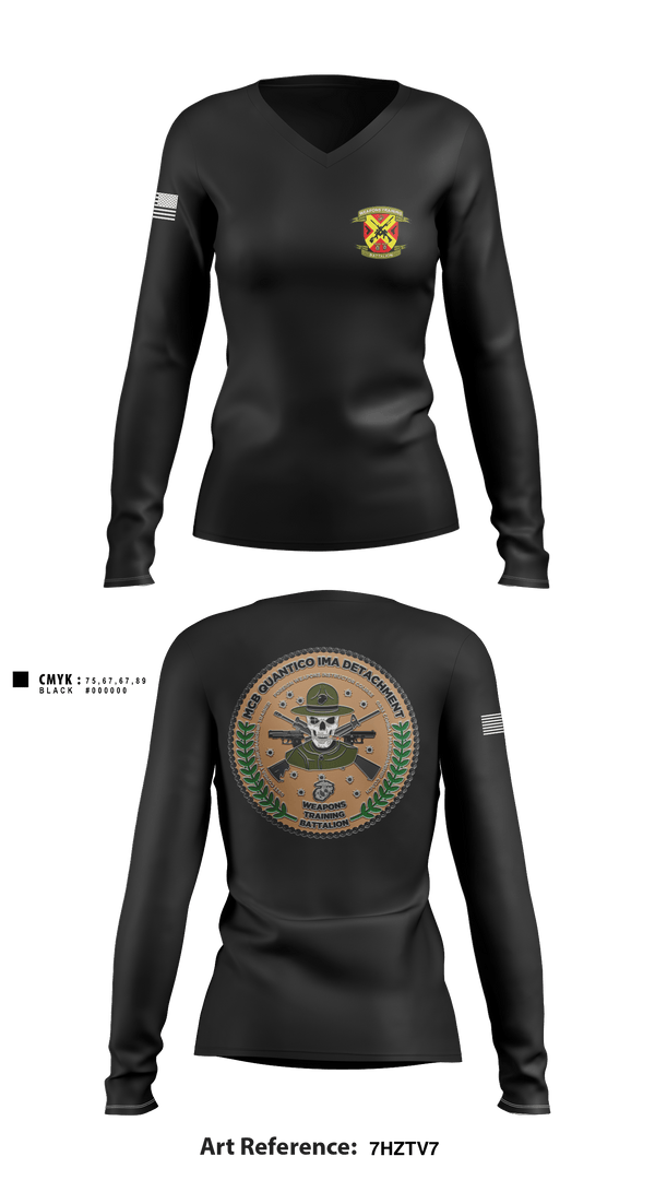 Women's Long Sleeve Vneck Shirt, , Army, Teamtime, Team time, sublimation, custom sports apparel, team uniforms, spirit wear, spiritwear, sports uniforms, custom shirts, team store, custom team store, fundraiser sports, apparel fundraiser