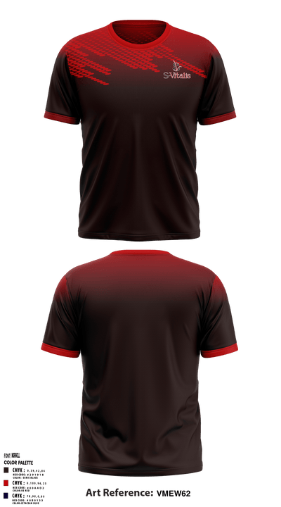 S-Vitalis 83502515 Short Sleeve Performance Shirt - 1