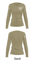 1st Battalion 1st Marines H&S S-6 56316666 Women's Long Sleeve V-neck Shirt - 42