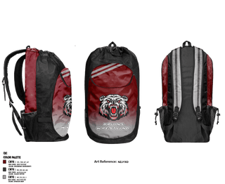 Gear Bag, BRUINS, Wrestling, Teamtime, Team time, sublimation, custom sports apparel, team uniforms, spirit wear, spiritwear, sports uniforms, custom shirts, team store, custom team store, fundraiser sports, apparel fundraiser