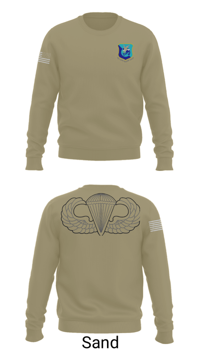 822 Base Defense Squadron 74929980 Crew Neck Sweatshirt - 12