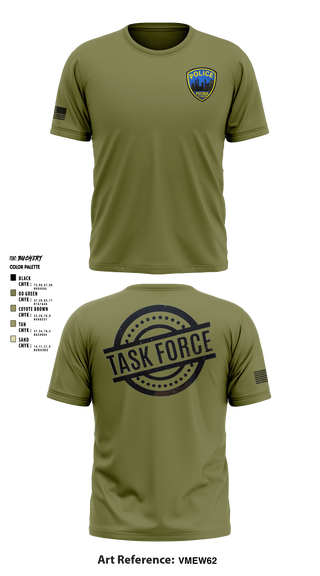 Short Sleeve Performance Shirt, , Police, Teamtime, Team time, sublimation, custom sports apparel, team uniforms, spirit wear, spiritwear, sports uniforms, custom shirts, team store, custom team store, fundraiser sports, apparel fundraiser