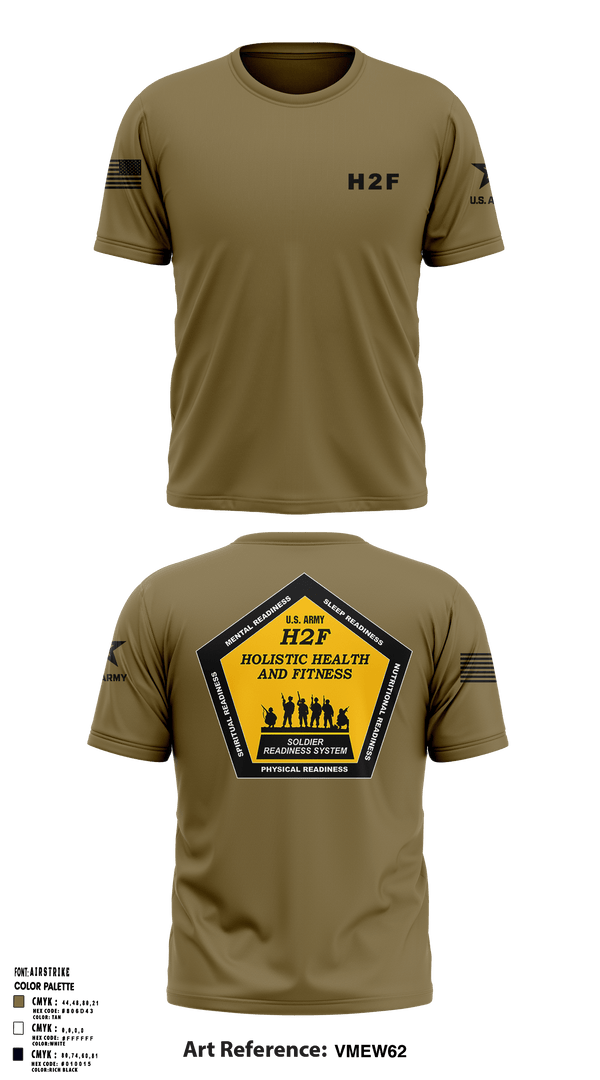 Short Sleeve Performance Shirt, Army H2F, Army, Teamtime, Team time, sublimation, custom sports apparel, team uniforms, spirit wear, spiritwear, sports uniforms, custom shirts, team store, custom team store, fundraiser sports, apparel fundraiser