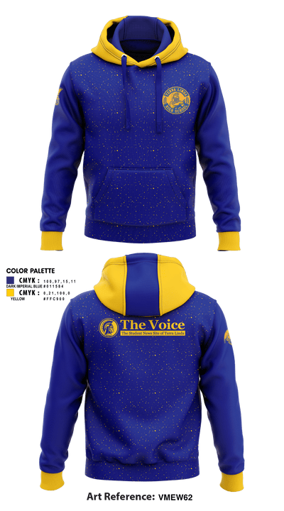 Terra Linda High School Cheer 86176617 Hoodie - 1