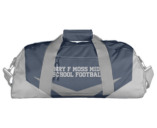 Duffle Bag, Henry F Moss Middle School Football, Football, Teamtime, Team time, sublimation, custom sports apparel, team uniforms, spirit wear, spiritwear, sports uniforms, custom shirts, team store, custom team store, fundraiser sports, apparel fundraiser