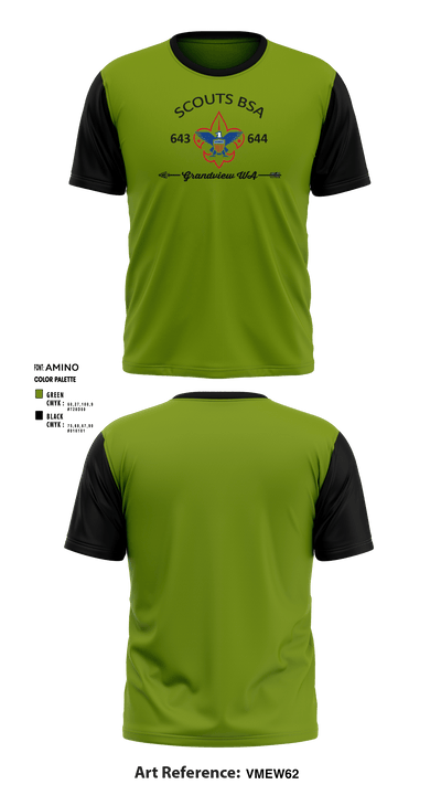 BSA Scouts 30546872 Short Sleeve Performance Shirt - 1