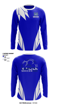 Hamilton High School Soccer 75906986 Long Sleeve Performance Shirt - 1