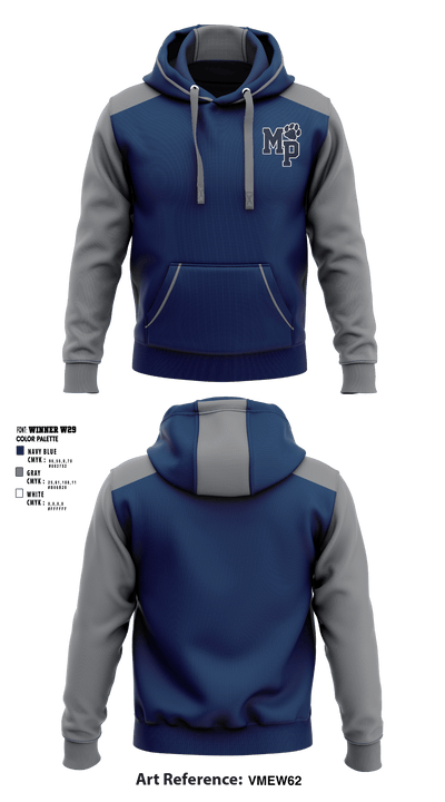 Moss Point High School 3288071 Hoodie - 2