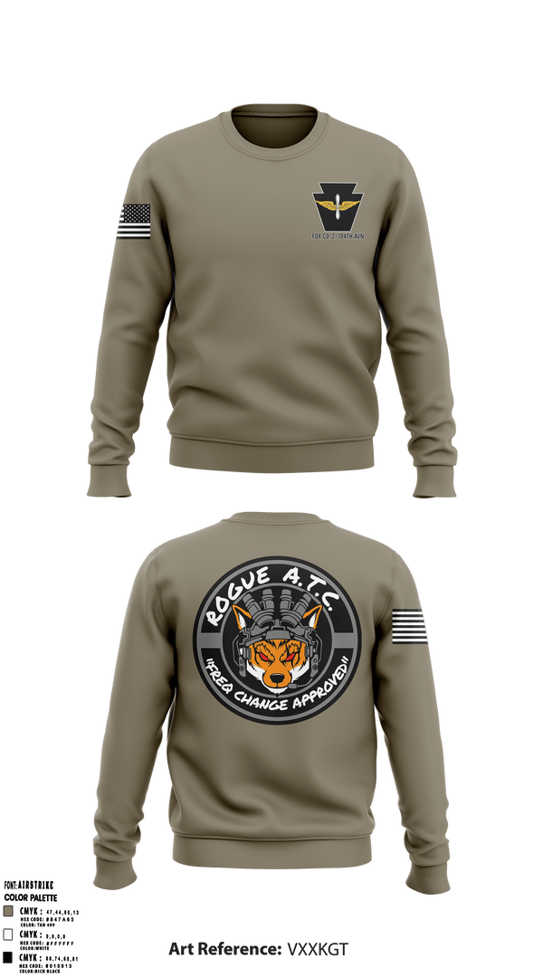 Crew Neck Sweatshirt, , National Guard, Teamtime, Team time, sublimation, custom sports apparel, team uniforms, spirit wear, spiritwear, sports uniforms, custom shirts, team store, custom team store, fundraiser sports, apparel fundraiser