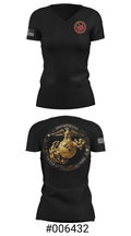MWSS 471 DET A 71536403 Women's Short Sleeve V-neck Shirt - 19