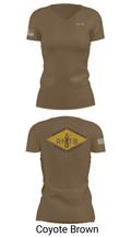 Resource Management Training Battalion 37478088 Women's Short Sleeve V-neck Shirt - 20