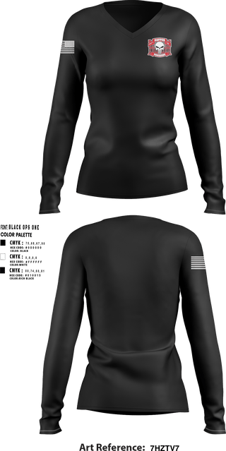 Women's Long Sleeve Vneck Shirt, 1123rd Sapper Company, Army, Teamtime, Team time, sublimation, custom sports apparel, team uniforms, spirit wear, spiritwear, sports uniforms, custom shirts, team store, custom team store, fundraiser sports, apparel fundraiser