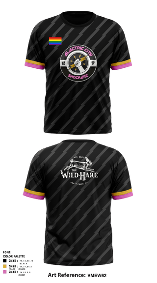 Short Sleeve Performance Shirt, Electric city shockerz, Rugby, Teamtime, Team time, sublimation, custom sports apparel, team uniforms, spirit wear, spiritwear, sports uniforms, custom shirts, team store, custom team store, fundraiser sports, apparel fundraiser