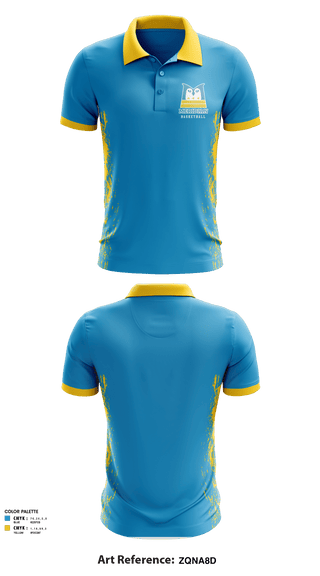 Short Sleeve Performance Polo, Meridian Public Charter School Basketball, Men's Basketball, Teamtime, Team time, sublimation, custom sports apparel, team uniforms, spirit wear, spiritwear, sports uniforms, custom shirts, team store, custom team store, fundraiser sports, apparel fundraiser
