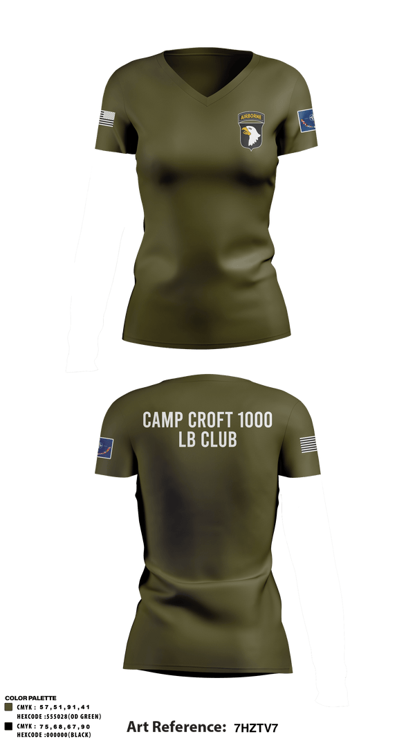 Women's Short Sleeve Vneck Shirt, , Army, Teamtime, Team time, sublimation, custom sports apparel, team uniforms, spirit wear, spiritwear, sports uniforms, custom shirts, team store, custom team store, fundraiser sports, apparel fundraiser