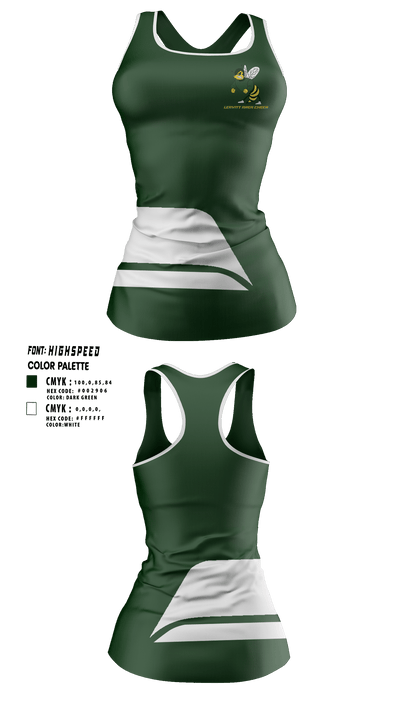 Leavitt Area High School Cheer 62037946 Tank Top - 1
