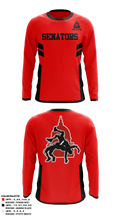Springfield High School Wrestling 22768599 Long Sleeve Performance Shirt - 2
