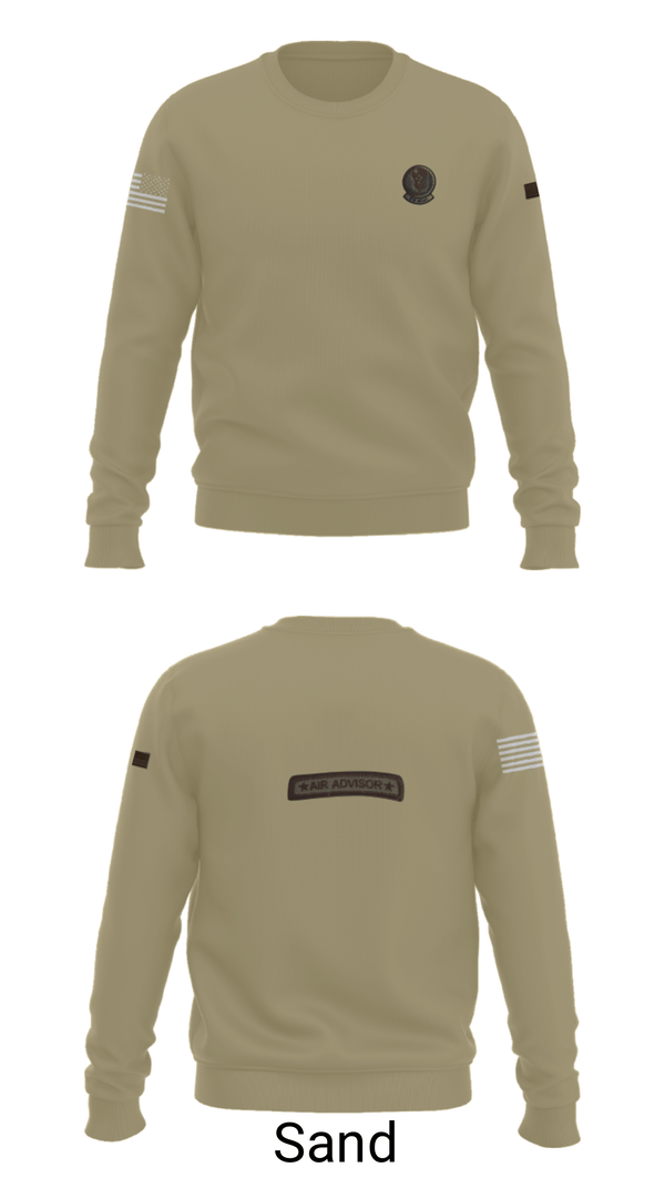 Crew Neck Sweatshirt, , Air Force, Teamtime, Team time, sublimation, custom sports apparel, team uniforms, spirit wear, spiritwear, sports uniforms, custom shirts, team store, custom team store, fundraiser sports, apparel fundraiser