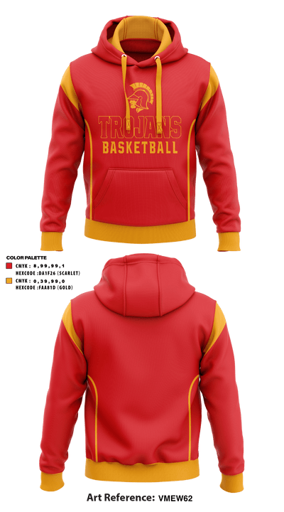 North College Hill High School Basketball 40310124 Hoodie - 2