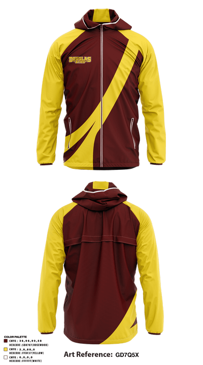 Douglas Byrd High School 75386801 Windbreaker - 1