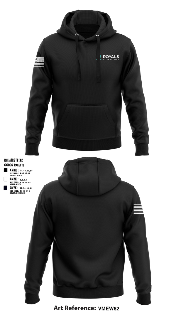 Hoodie, Royals Advertising, , Teamtime, Team time, sublimation, custom sports apparel, team uniforms, spirit wear, spiritwear, sports uniforms, custom shirts, team store, custom team store, fundraiser sports, apparel fundraiser