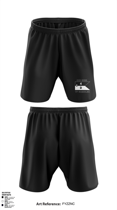 4-4 AB Shops 89728226 Athletic Shorts With Pockets - 3