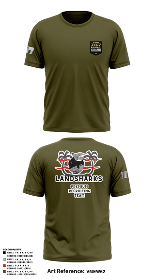 Short Sleeve Performance Shirt, , National Guard, Teamtime, Team time, sublimation, custom sports apparel, team uniforms, spirit wear, spiritwear, sports uniforms, custom shirts, team store, custom team store, fundraiser sports, apparel fundraiser